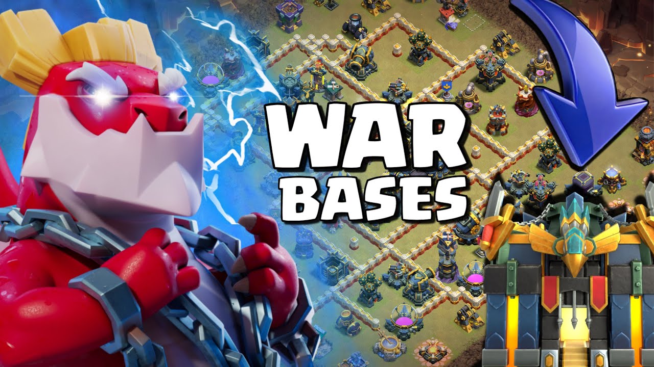 BEST TH17 WAR BASE LINKS | NEW TH17 LEGEND DEFENCE BASES IN CLASH OF CLANS