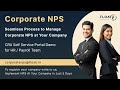 Corporate NPS CRA Portal Demo