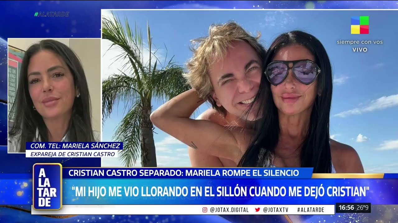 💔 CRISTIAN CASTRO, SEPARADO. HABLA MARIELA: 