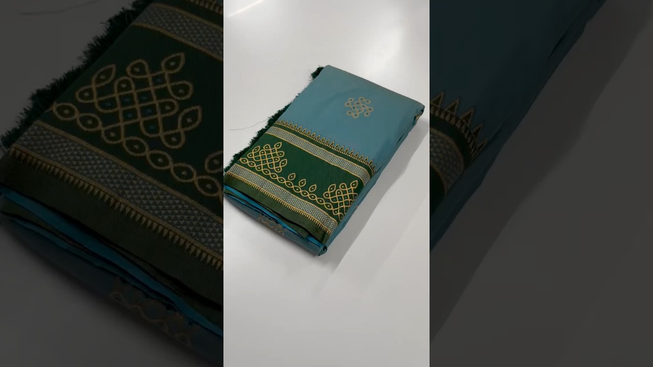 Soft Silk Rangoli Zari Saree – Traditional Edition