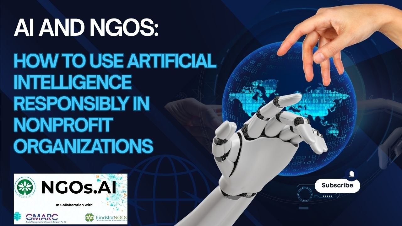 AI and NGOs: How to Use Artificial Intelligence Responsibly in ...