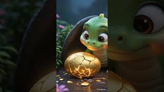 ¡El Dinosaurio Bebé Encontró un Huevo Mágico! #shorts #animación #niños
