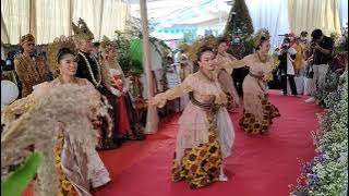 MAPAG PENGANTIN KEREN BANGET PERSEMBAHAN TARI MOJANG PRIANGAN - UJES PRODUCTION ft #WAWASAPTA