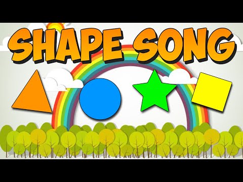 shape song for early learners (circles, squares, triangles, stars)