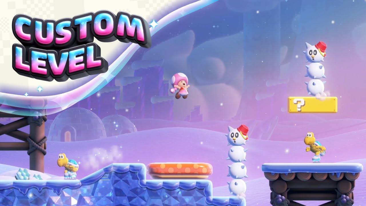 Super Mario Bros. Wonder Custom Level - 