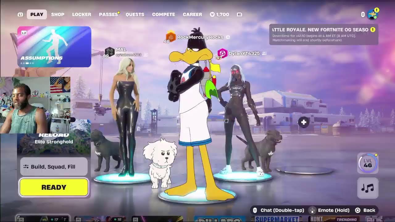 FORTNITE X ROCK MERCURY