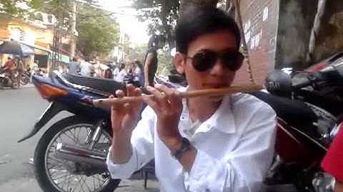 Tiếng hát giữa rừng Pác bó - sáo trúc Cao Trí Minh.CLB sáo trúc Hải Phòng