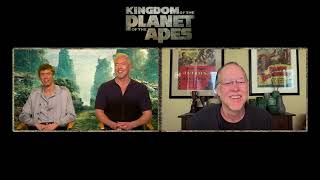 Kingdom of the Planet of the Apes stars Kevin Durand and Owen Teague
