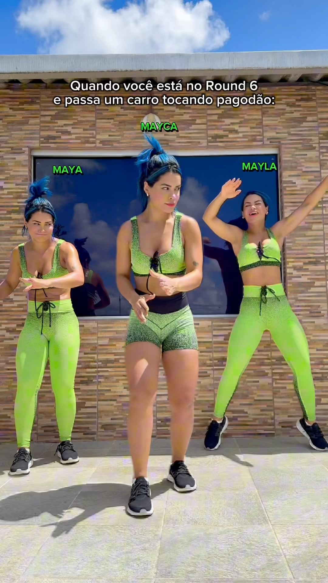 Vocês resistiriam? ?? #dancers #trigemeas