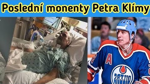 Poslední video Petra Klímy | Jak zemřel Petr Klíma? | Příčina smrti hokejisty Petra Klímy