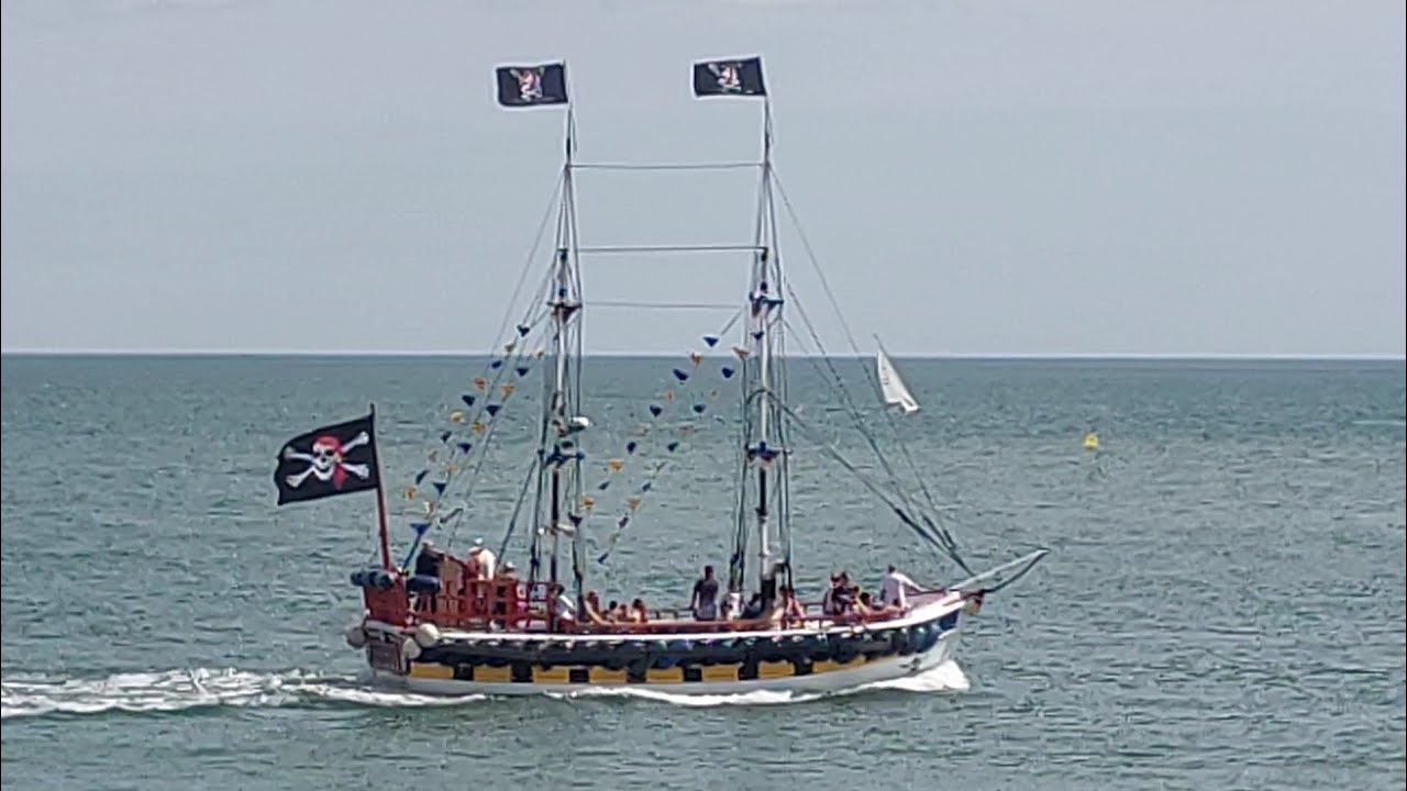 Bridlington pirate ship