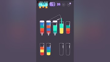 Cups - water sort puzzle || Level - 44 ⭐⭐⭐ | Play games with Sakina |