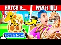 If You *HATCH* A Pet In Adopt Me Roblox, You *WIN IT IRL* (Roblox Adopt Me) PUPPY SURPRISE !!