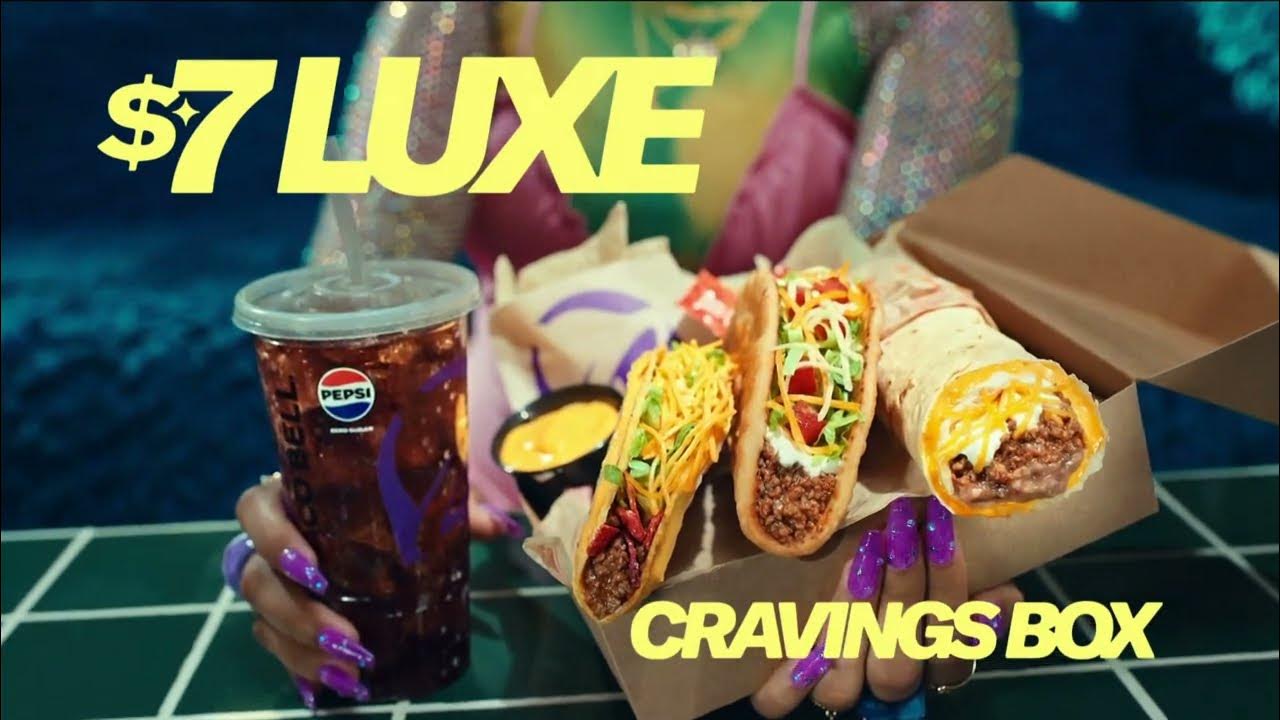 Who Is In The Taco Bell Commercial Taco Bell $7 Luxe Box | Ultimate Value Meal | Delicious TV Commercial #