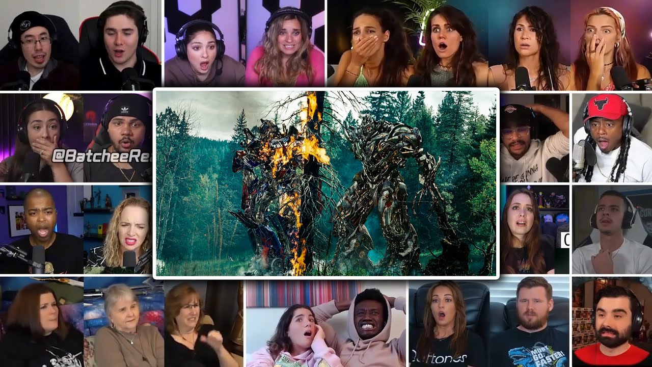 The Forest Battle | Transformers Revenge of The Fallen (2009) Reaction Mashup