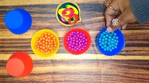 ASMR🌈🌈🌈 #foryou❤️ satisfying With colorful Beads | RELAXING COMPILATION |#shortsfeed #foryou #shorts