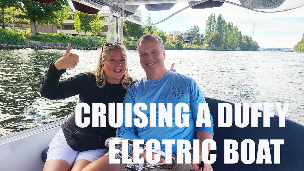 Cruising Seattle on a Duffy Electric Boat | Boating Journey