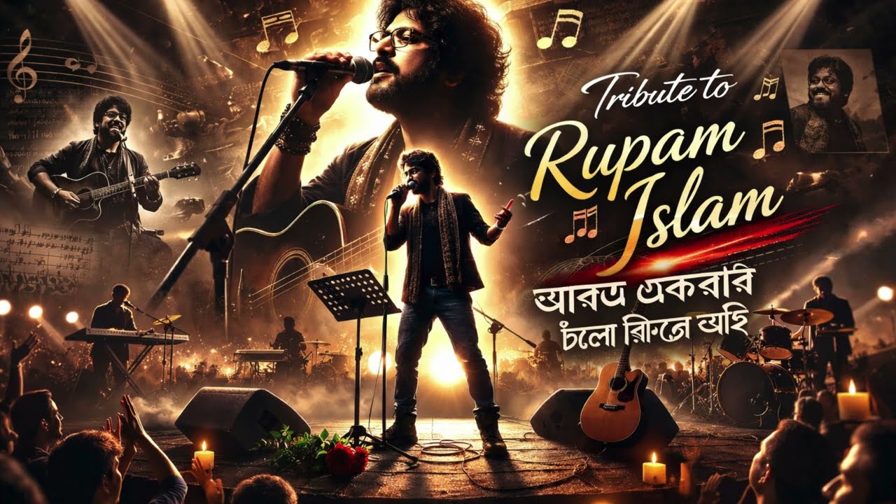 Aro Ekbar Cholo Phire Jai | Male Cover | আরো একবার চলো ফিরে যাই | Rupam Islam