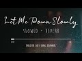 Let Me Down Slowly Slowed Reverb Alec Benjamin Lofi Songs English Lofi Song Channel
