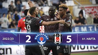 Kasımpaşa (2-5) Beşiktaş - Highlights/Özet | Spor Toto Süper Lig - 2022/23