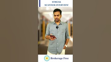 Streak Scanner is free for all Zerodha Customers..!! | Oct-2023