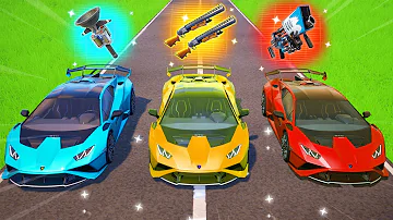 THE *RANDOM* LAMBORGHINI Challenge in Fortnite