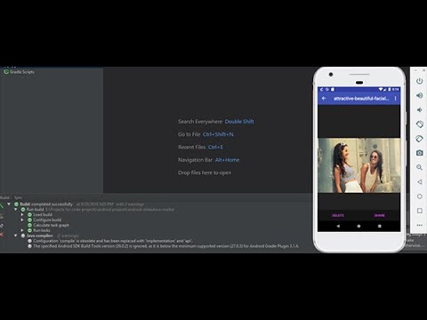 SLIDE SHOW APPLICATION IN ANDROID WITH SOURCE CODE