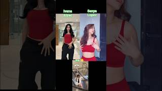Tiktok Viral Dance Trend Pababa Ng Pababa 16 - Ivana Alawi Vs. Sanya Lopez