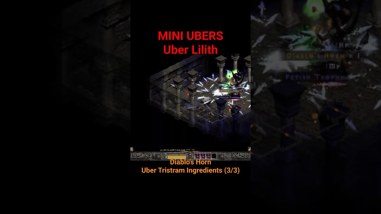 Uber Lilith drops Diablo's Horn (Uber Tristram Ingredients 3/3) 