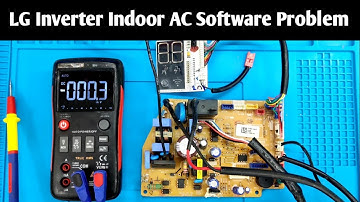 LG INVERTER INDOOR AC SOFTWARE PROBLEM | Qphix appliance repair |