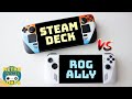 ASUS ROG Ally vs Steam Deck -- Deep Dive Comparison