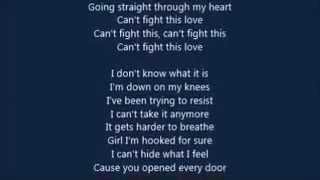 Austin Mahone - Can't Fight This Love (LYRICS)