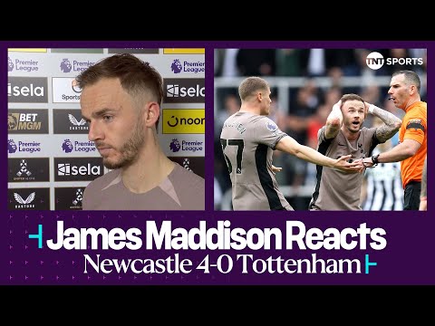 &quot;NOT ENOUGH COURAGE&quot; 😮 | James Maddison | Newcastle 4-0 Tottenham | Premier League