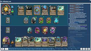 Progaming - Hearthstone, Resurrect Priest10 Vs Thief Rogue10 By Elitek And Quantumf, Ranked -...
