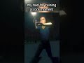 When you fight ghost at night