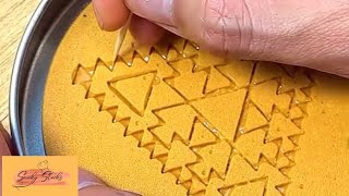 Squid Game Dalgona Candy Cookies Recipe | How to make honey comb screenshot 5
