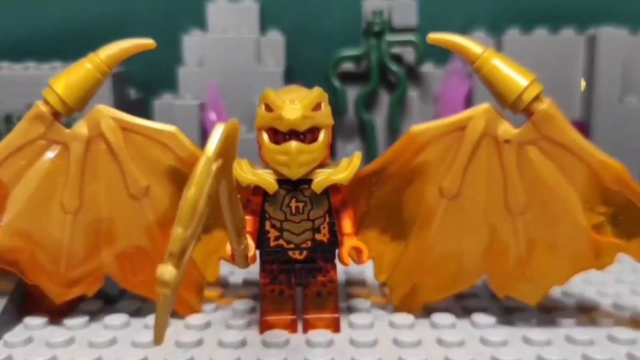 Lego Ninjago Dragon form Cole