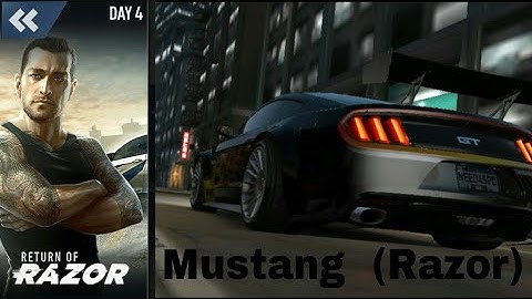 FORD Mustang GT 《Razor》|| RETURN OF RAZOR DAY 4 || NEED FOR SPEED NO LIMITS || 2 EVENTS