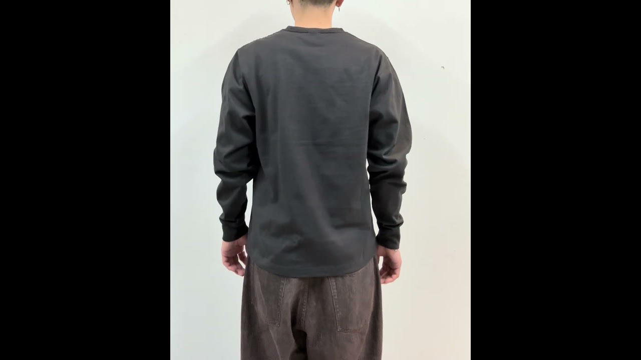 Black Eye Patch RHINESTONED OE LOGO L/S TEE ブラックアイパッチの 