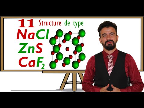 Vidéo: Quelle est la structure cristalline du nacl ?