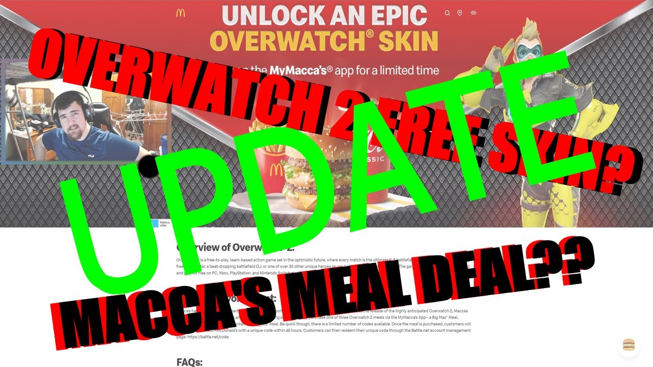 Epic Skin from Macca's Meal Deal | UPDATE