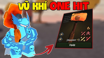 Mình Đã Chế Tạo Vũ Khí ONE HIT Trong THE FORGE!! 😱