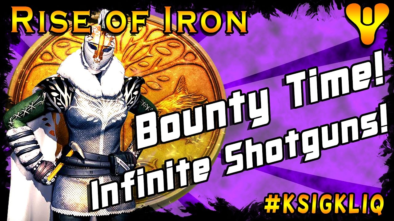 Destiny Iron Banner Rift Bounty Rewards Infinite Shotguns