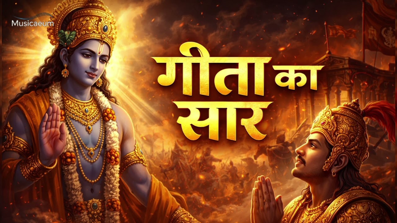 गीता का सार | Bhagavad Gita Ka Saar | श्रीकृष्ण के अमूल्य उपदेश | जीवन बदलने वाला ज्ञान