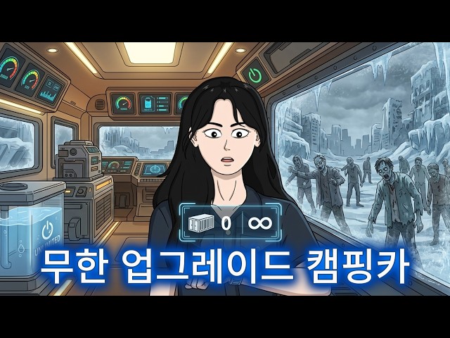 빙하기 아포칼립스, 나의 슈퍼 캠핑카는 무한 업그레이드 가능 【종말 생존】