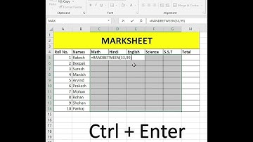 Excel Marksheet Tips And Trick | Know Every New Excel Users #exceltipsandtricks #technicalcomputer