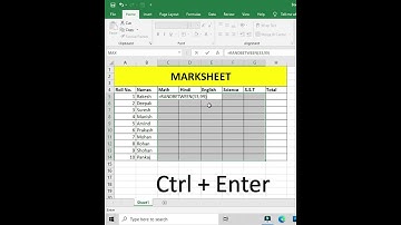 Excel Marksheet Tips And Trick | Know Every New Excel Users #exceltipsandtricks #technicalcomputer