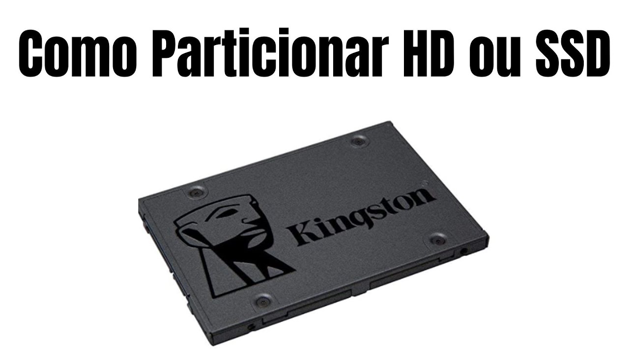 Como Particionar SSD ou HD no Windows [Passo a Passo Fácil] - YouTube