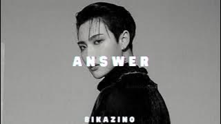 ateez - answer [slowed   reverb]