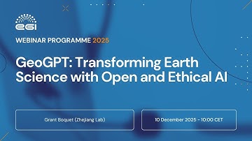 GeoGPT: Transforming Earth Science with Open and Ethical AI